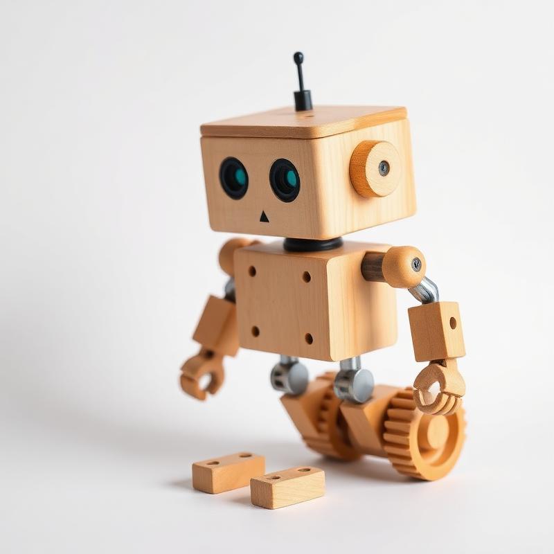 Wooden STEM Robot Builder